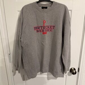 Old Time Sports Gray Pawtucket Red Sox Sweatshirt